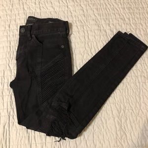 Pacsun Black men’s stacked skinny 26x28